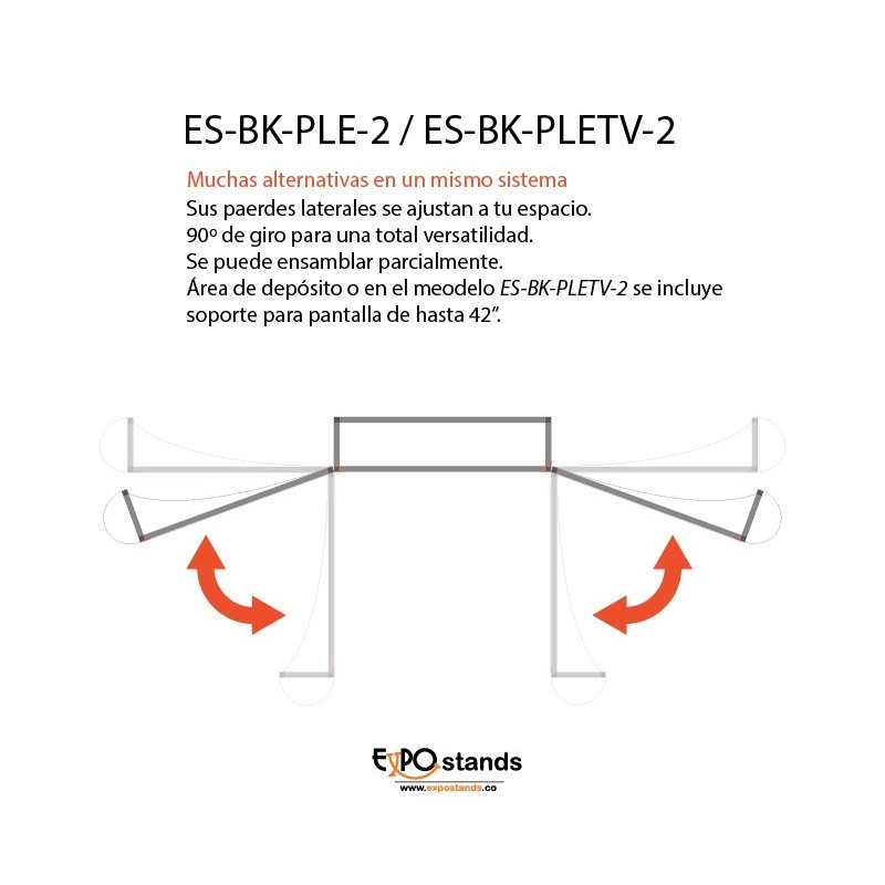 Backing / ExpoWall 2x3 Scalable.