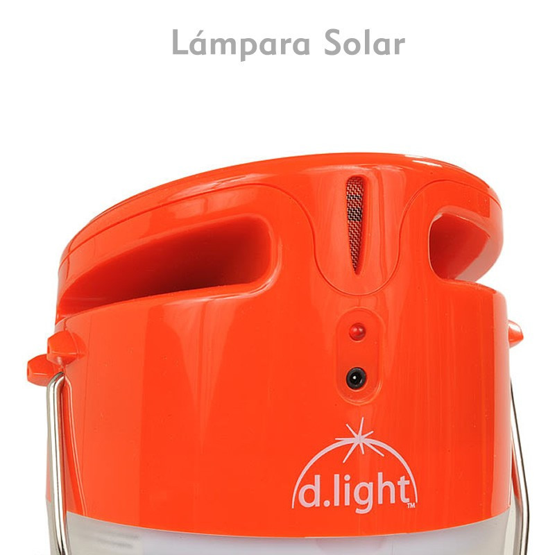 Lámpara linterna LED de recarga solar d´light