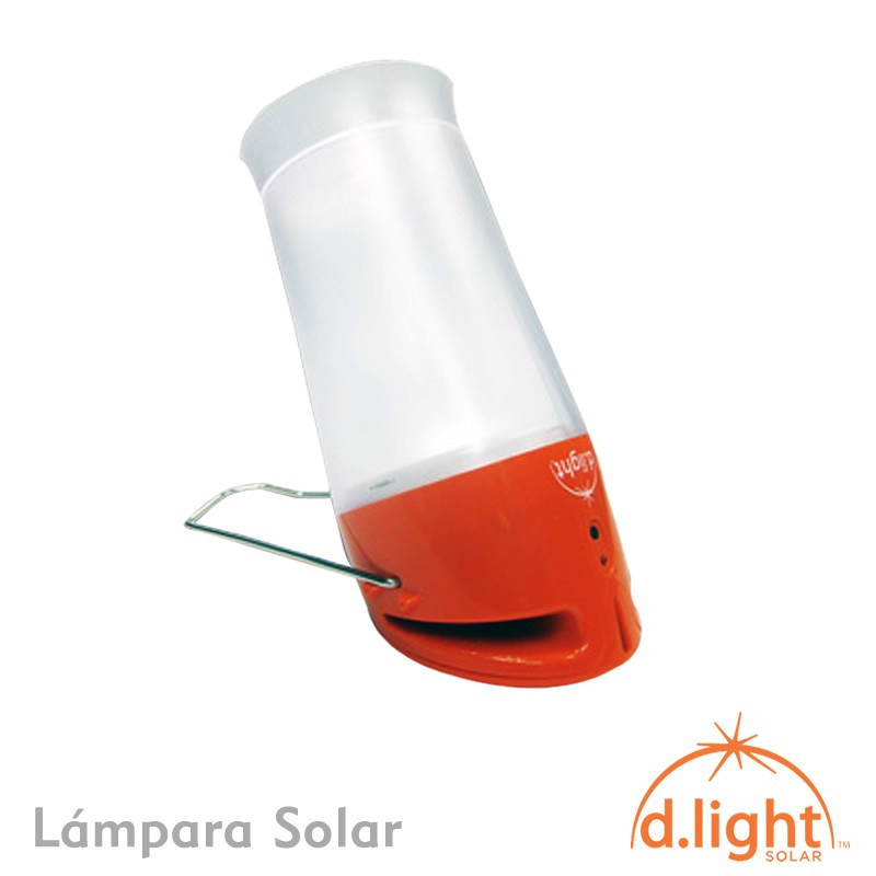Lámpara linterna LED de recarga solar d´light