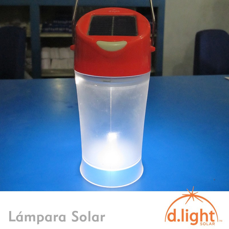 Lámpara linterna LED de recarga solar d´light