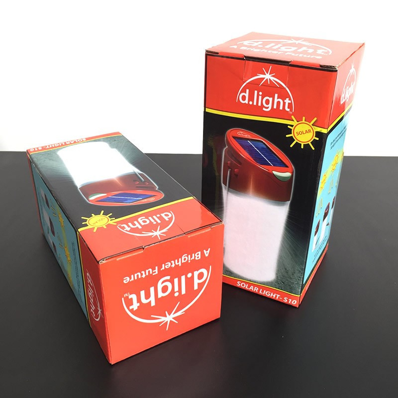 Lámpara linterna LED de recarga solar d´light