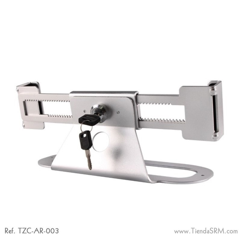 Anti-theft stand for laptops