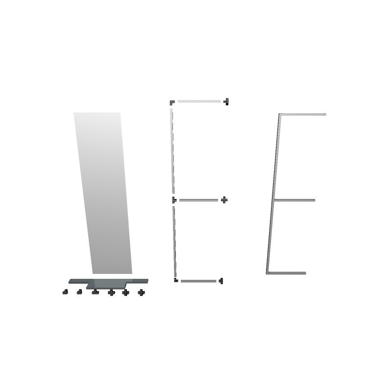 Módulo extensor 2x0,50 para stands ExpoStands