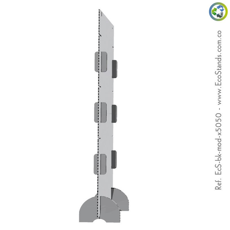Backing publicitario de cartón modular Eco Stand