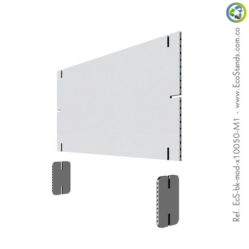 Cardboard expandable module for baking 100x50