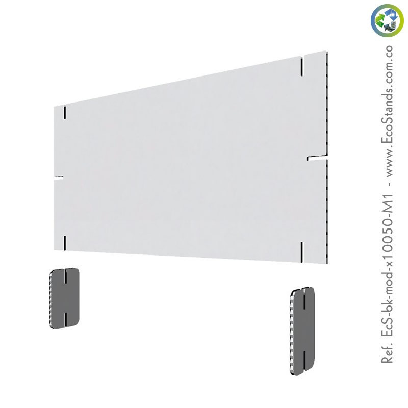 Cardboard expandable module for baking 100x50