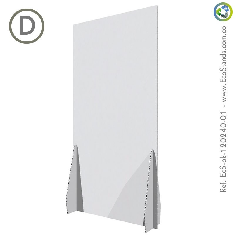 Backing publicitario de cartón Eco Stand 120x240 cm