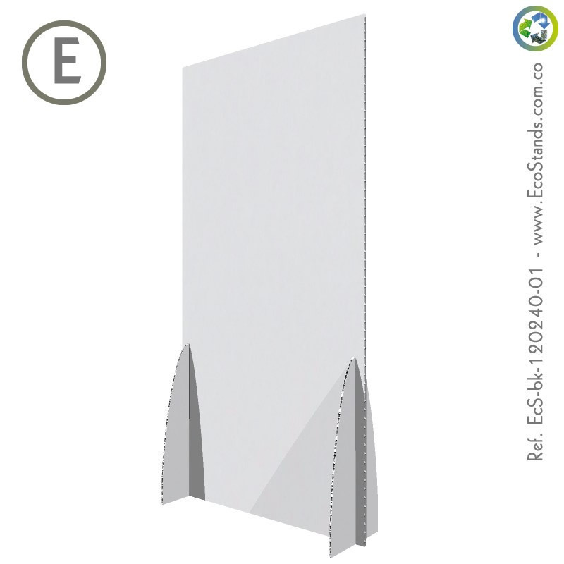 Backing publicitario de cartón Eco Stand 120x240 cm