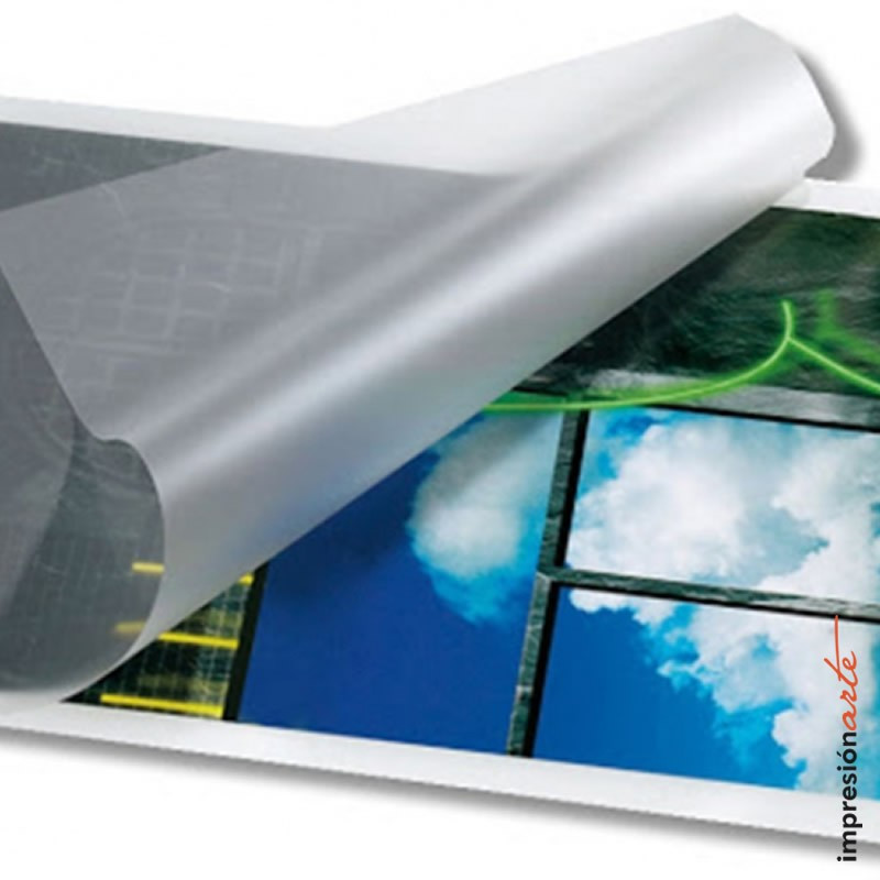 Large format lamination service