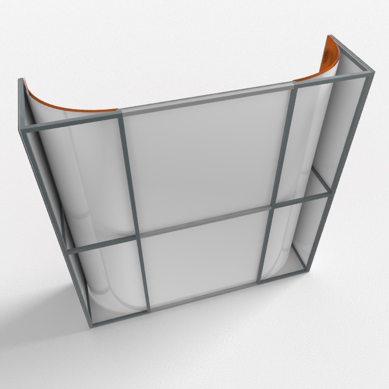 Backwall / ExpoMuro 200 x 50
