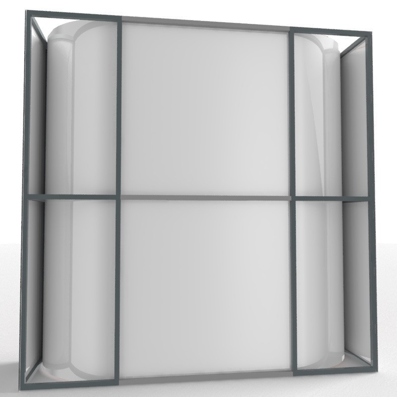 Backwall / ExpoMuro 200 x 50