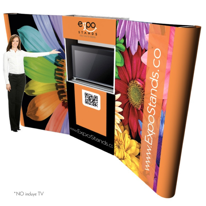 Backing / ExpoMuro 2x3 Escualizable.