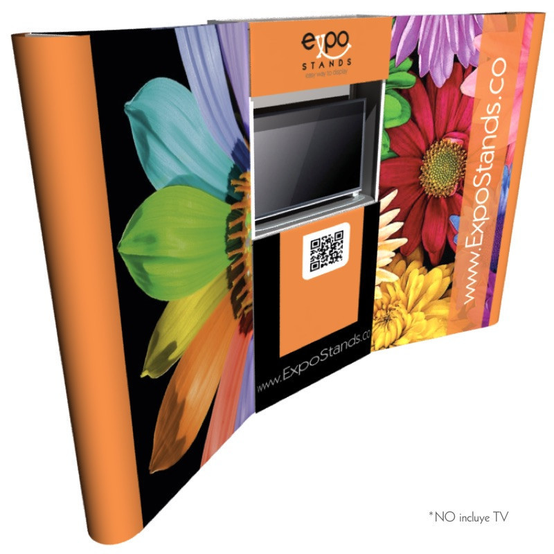 Backing / ExpoMuro 2x3 Escualizable.