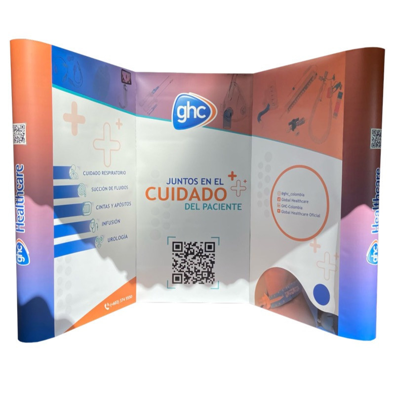 Backing / ExpoMuro 2x3 Escualizable.