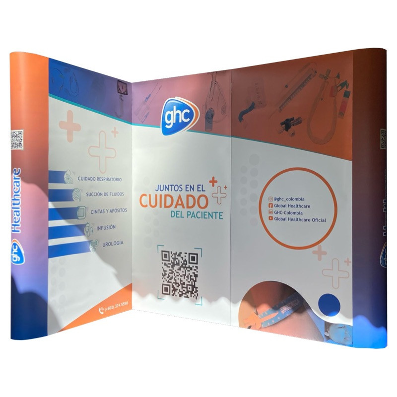 Backing / ExpoMuro 2x3 Escualizable.