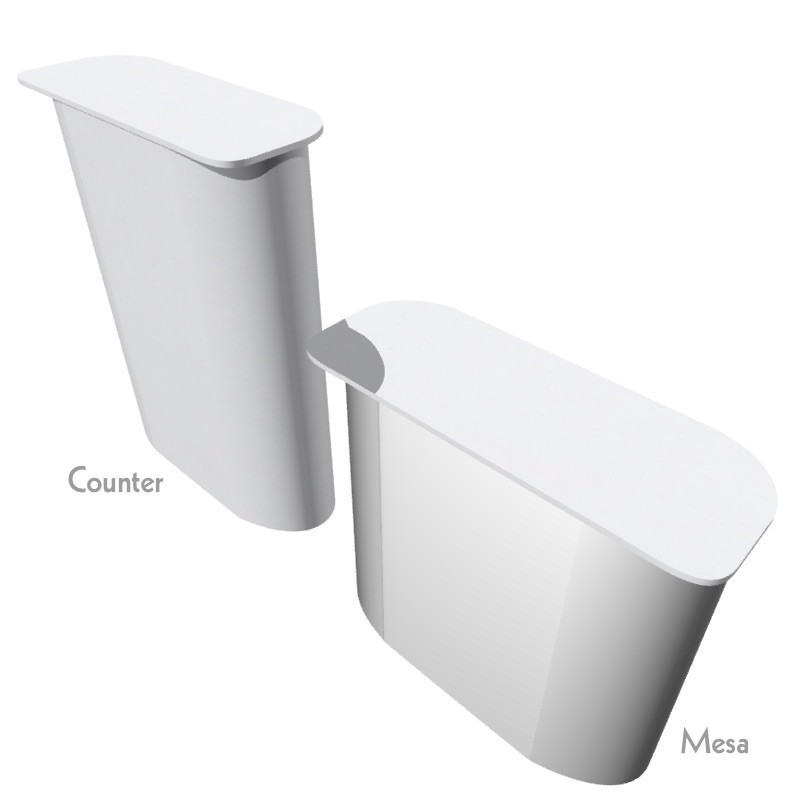 Expo Stands - Table or Counter 80x30 cm with valance option