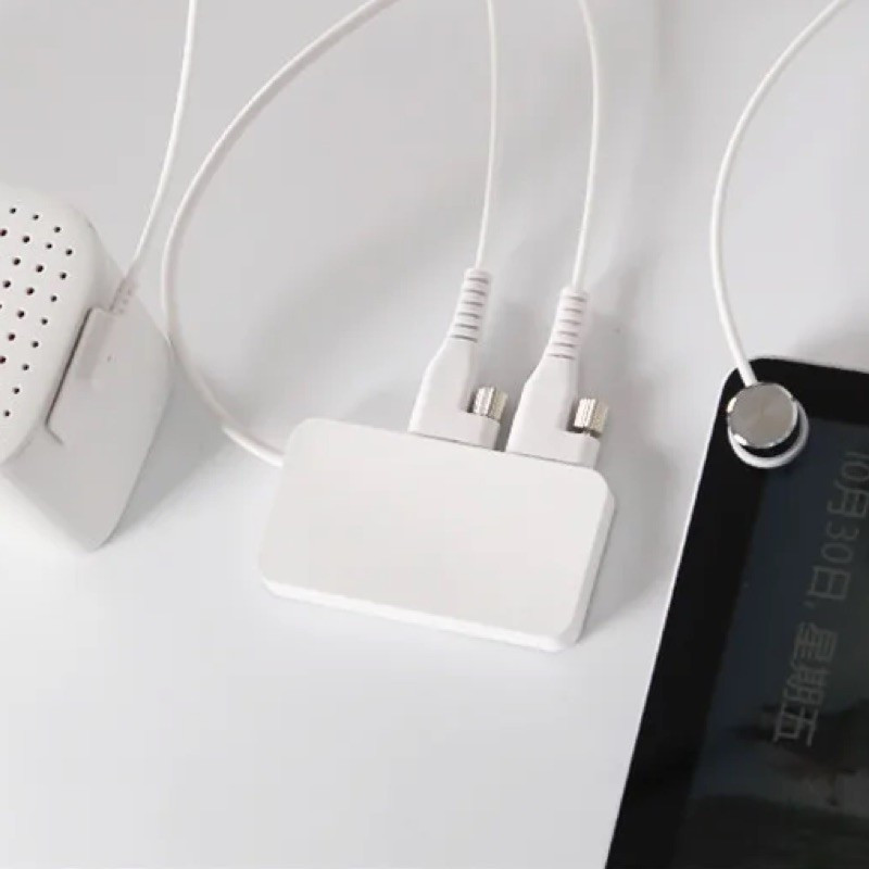 Multi-purpose 2-port alarm with adhesive sensor