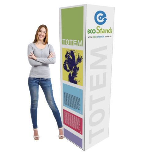Totem de 55 cm x 200 cm