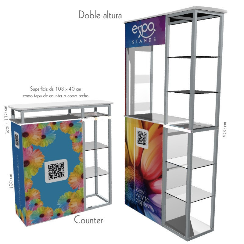 Combi Stand Ref. ES-CS-R-13