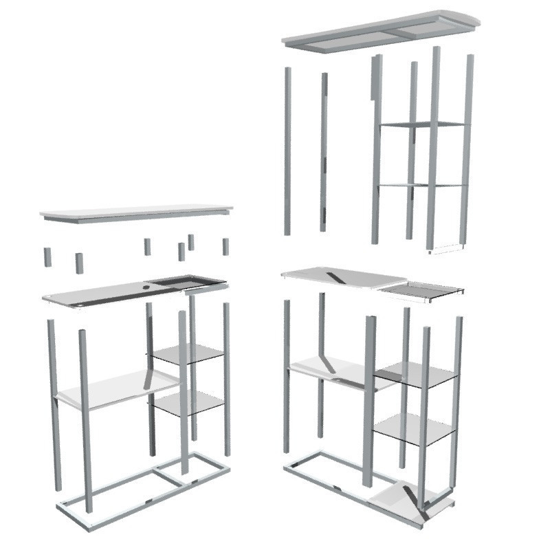 Combi Stand Ref. ES-CS-R-13