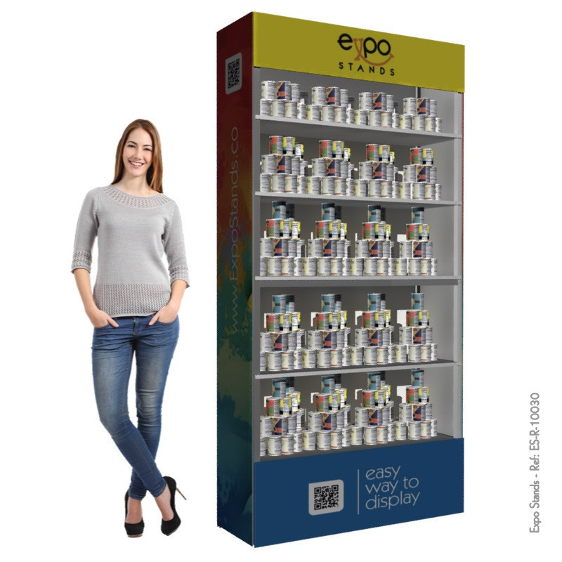 Expo Stands - Display shelf 2x1