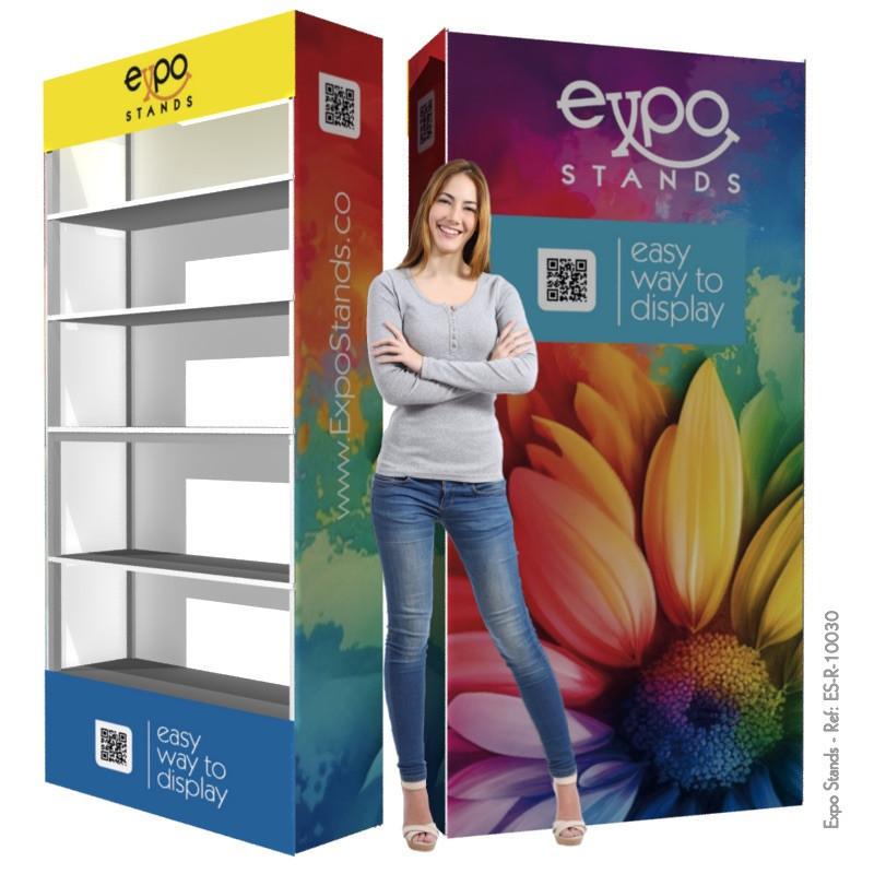 Expo Stands - Display shelf 2x1