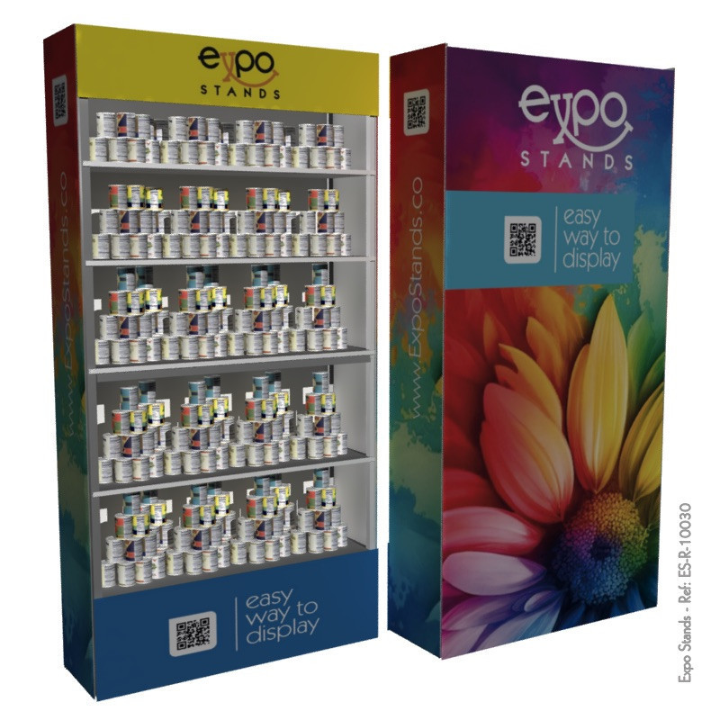 Expo Stands - Display shelf 2x1