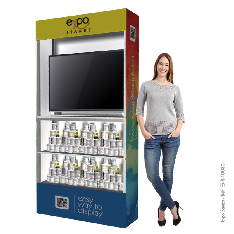 Expo Stands - Display shelf 2x1