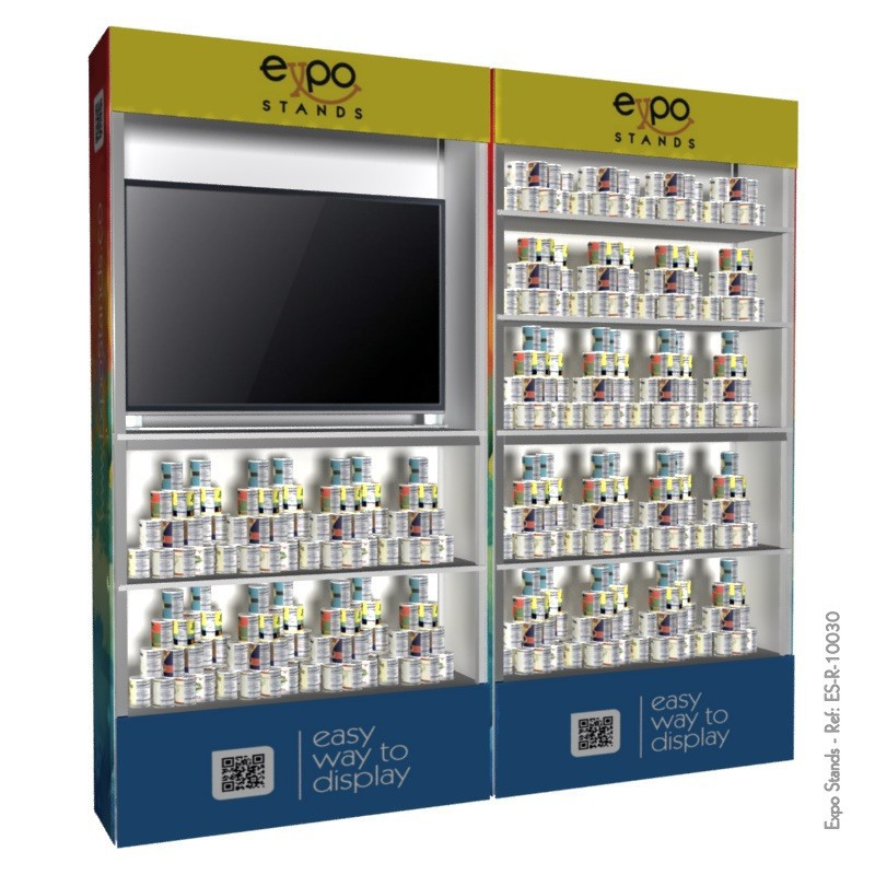 Expo Stands - Display shelf 2x1