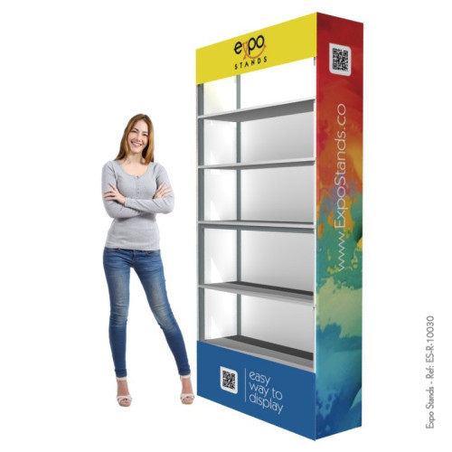 Expo Stands - Display shelf 2x1