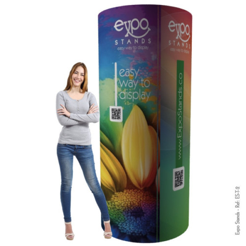 ExpoStands - Circular Column Totem