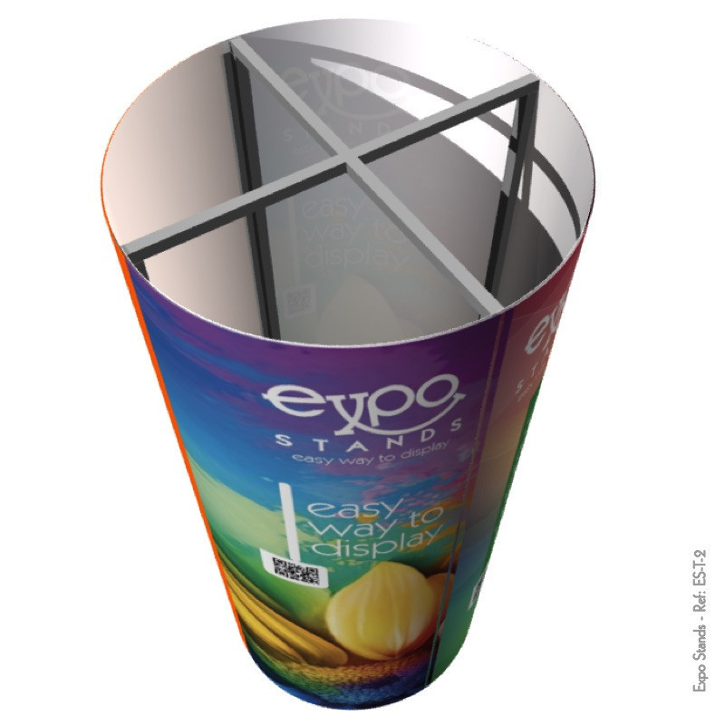 ExpoStands - Circular Column Totem