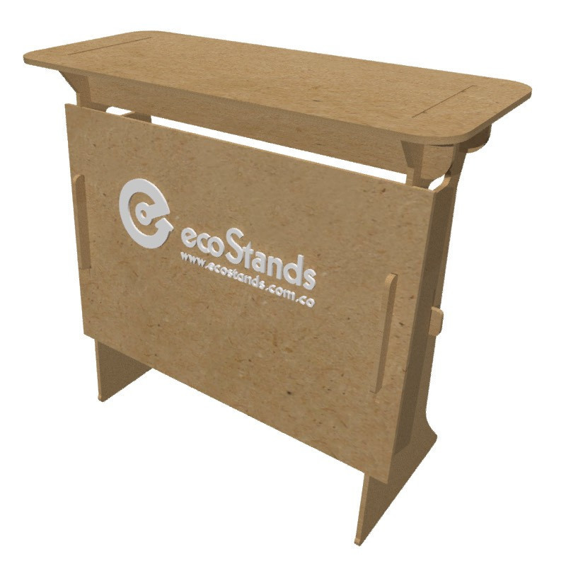 Counter Publicitario desarmable MDF