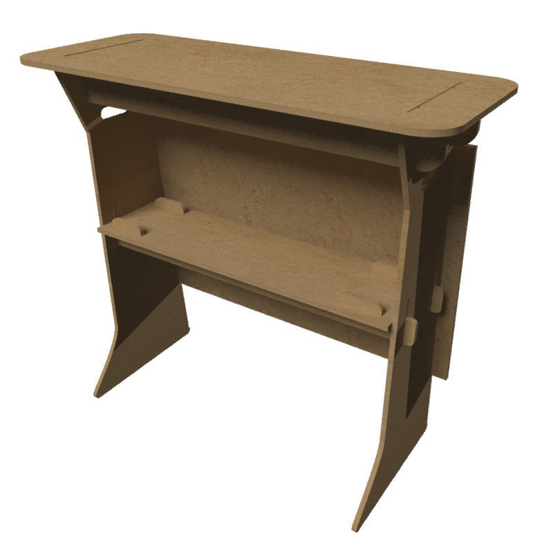 Counter Publicitario desarmable MDF