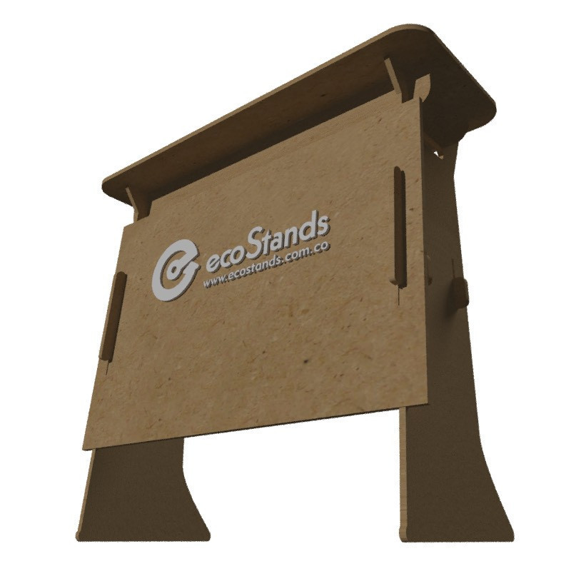 Counter Publicitario desarmable MDF
