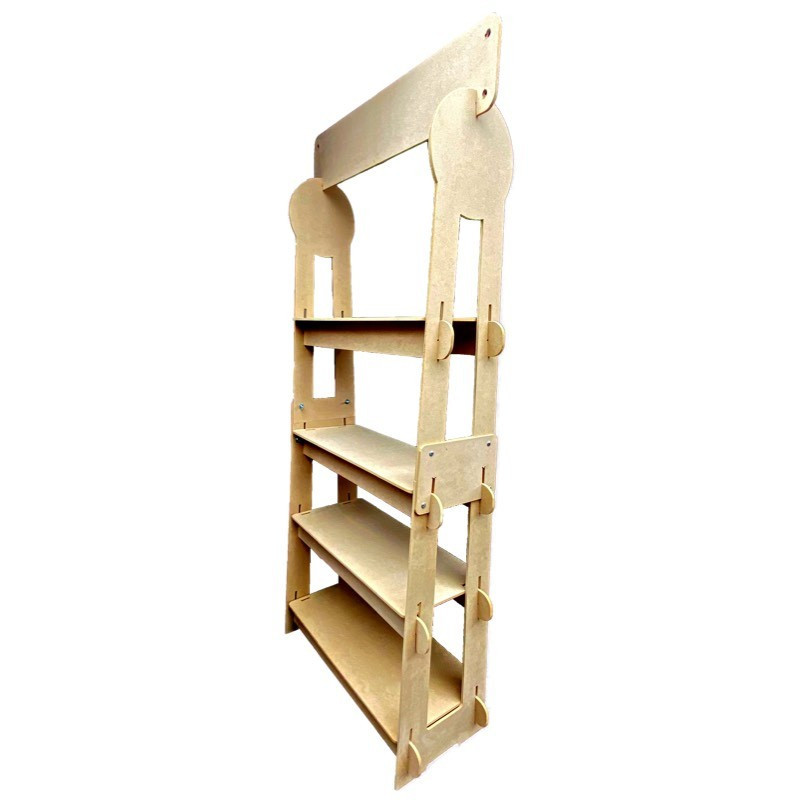 Tiered MDF Display Shelf