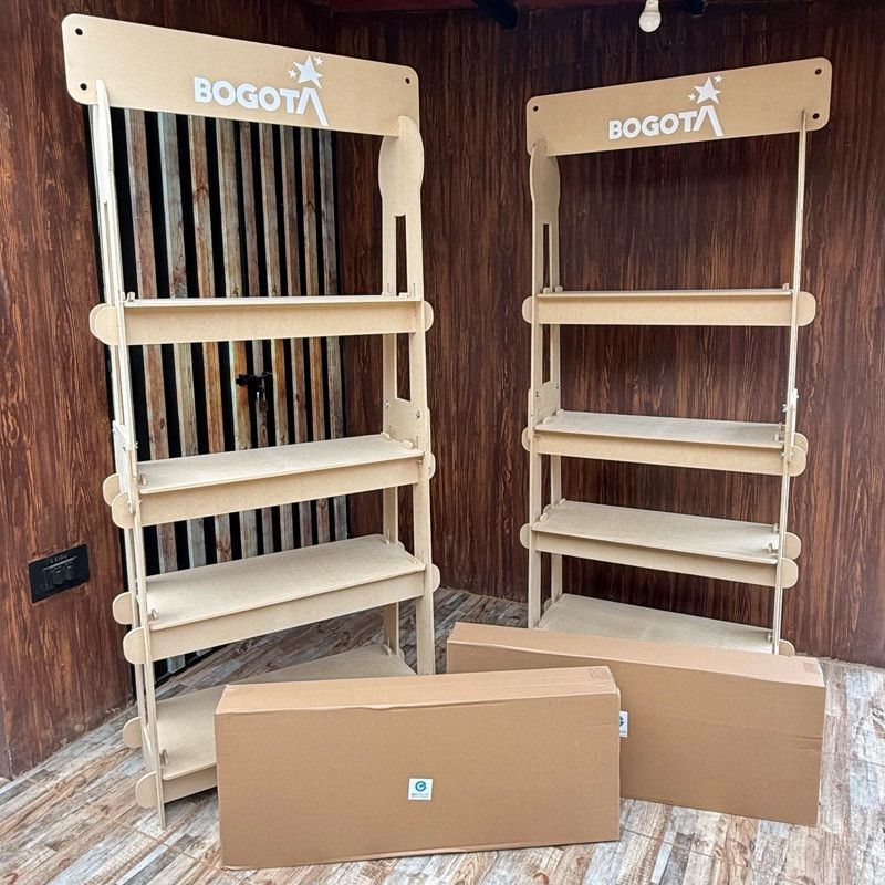 Tiered MDF Display Shelf