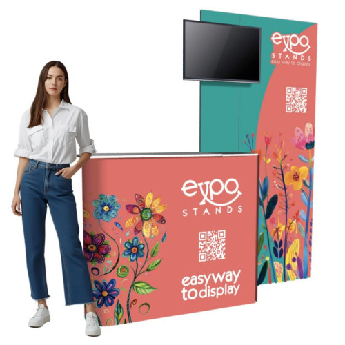 Combi Stand Ref. ES-CS-9-TV con soporte para TV de 21"