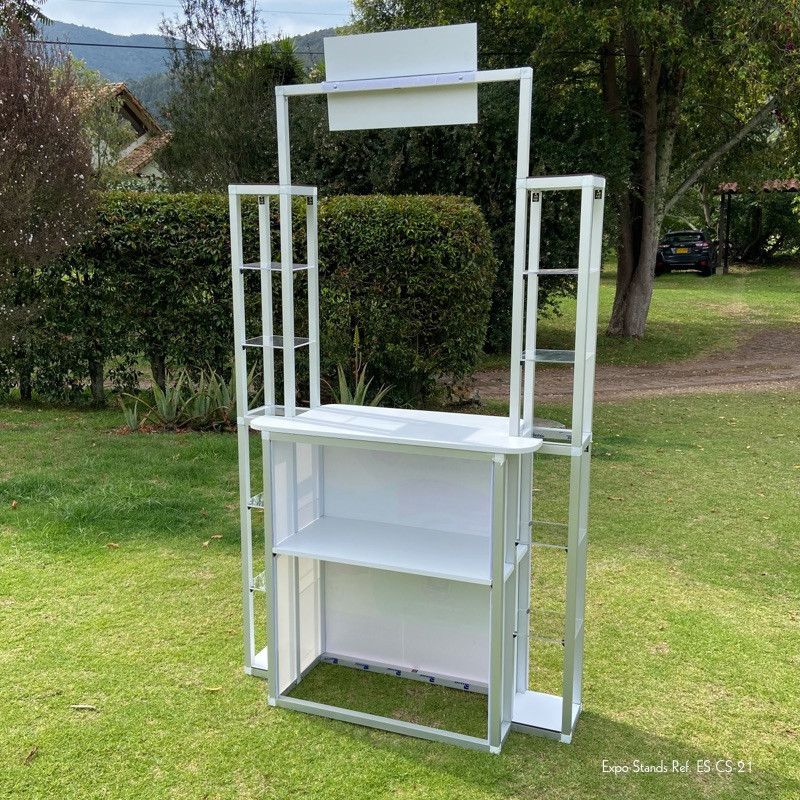 Combi Stand Ref. ES-CS-21 Counter with double shelf