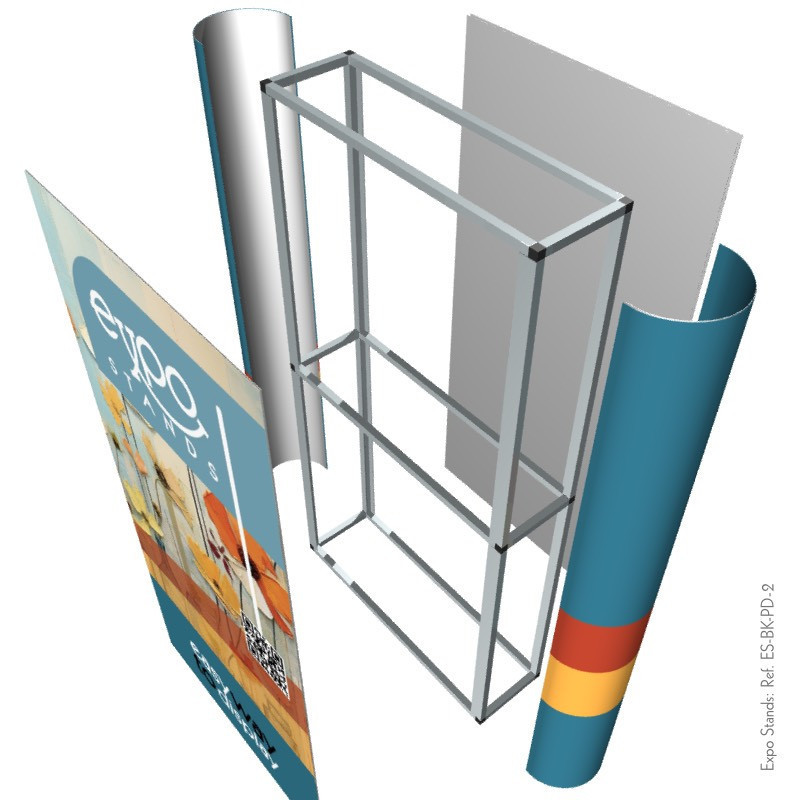 Expo Stands - Double Wall Backing 2x1.3