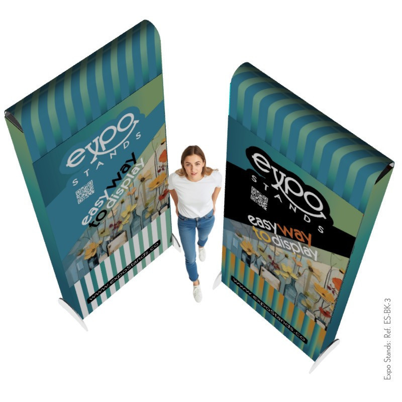 Expo Stands - Double Backing 240 x 100 cm