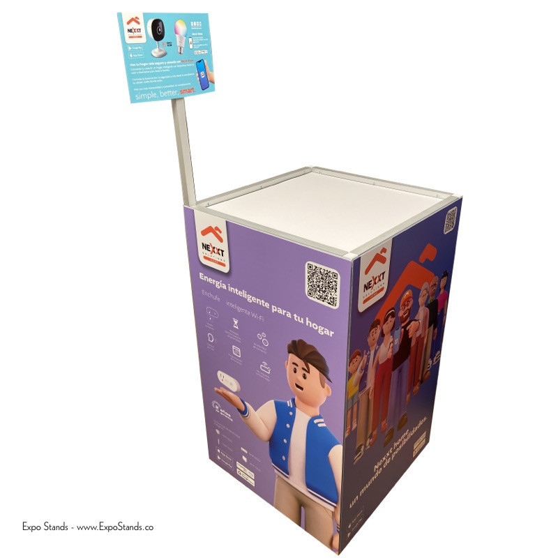 Waste Bin / Trash Pop Display 60x60x75