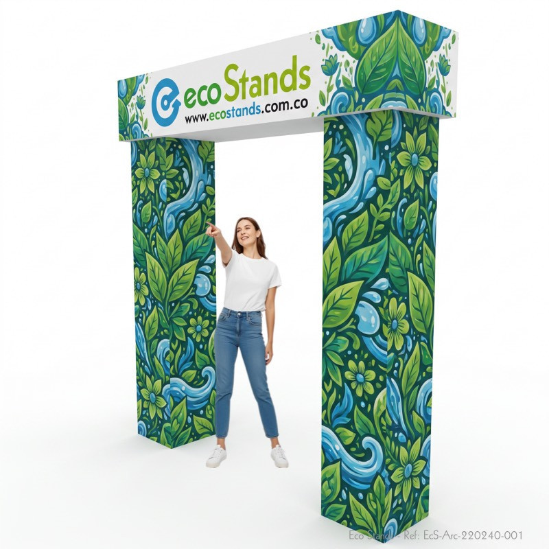 Cardboard Arch 220 x 240
