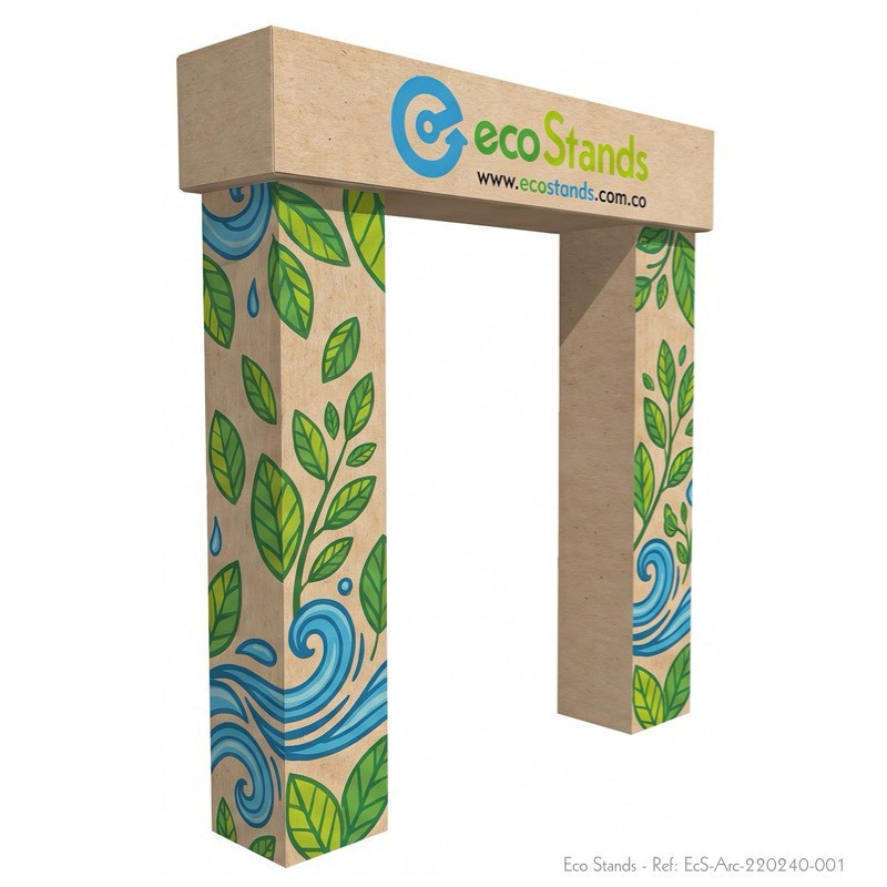 Cardboard Arch 220 x 240
