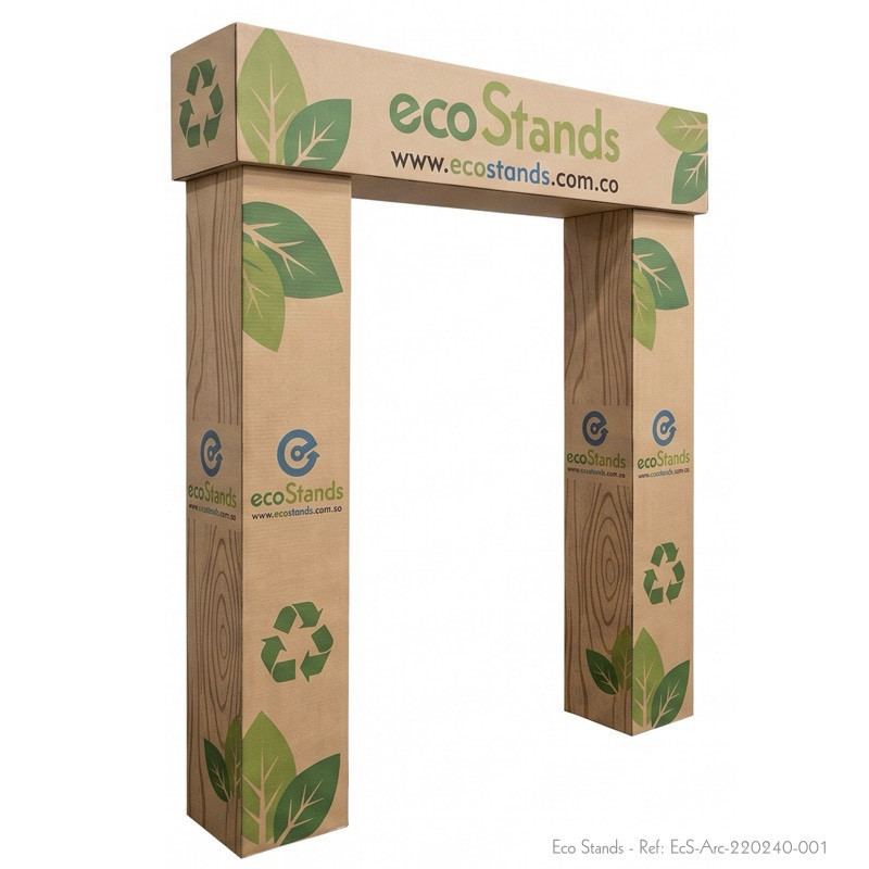 Cardboard Arch 220 x 240