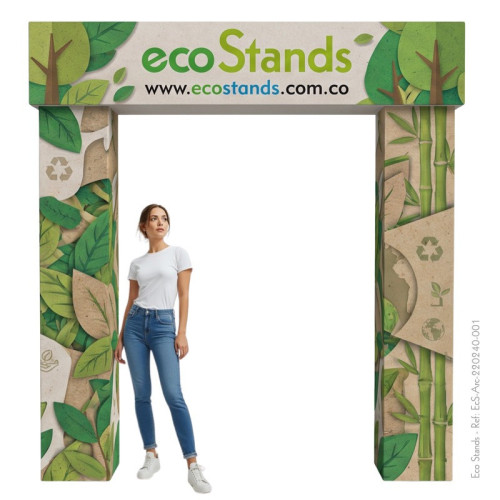 Cardboard Arch 220 x 240