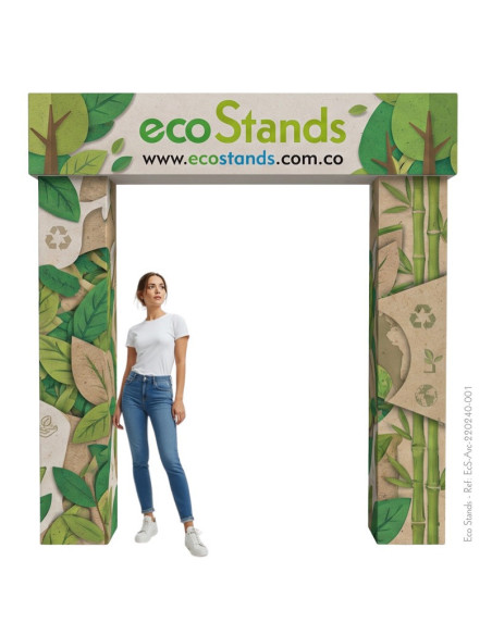 Cardboard Arch 220 x 240
