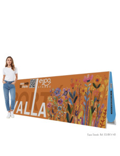 Valla portátil 3 x 1 mts