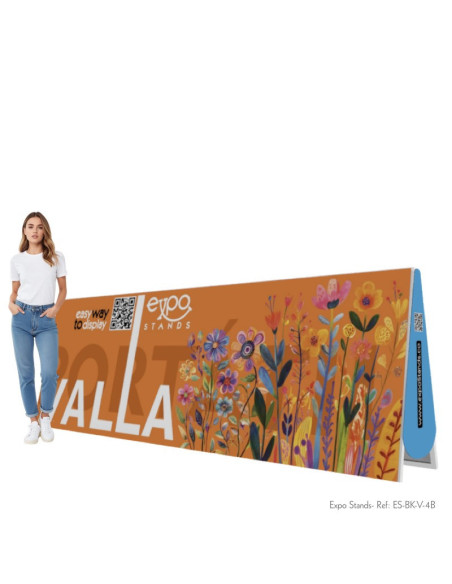 Valla portátil 3 x 1 mts