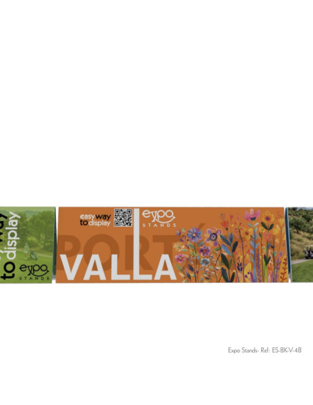Valla portátil 3 x 1 mts